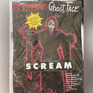 Kids Bloody ghost face costume